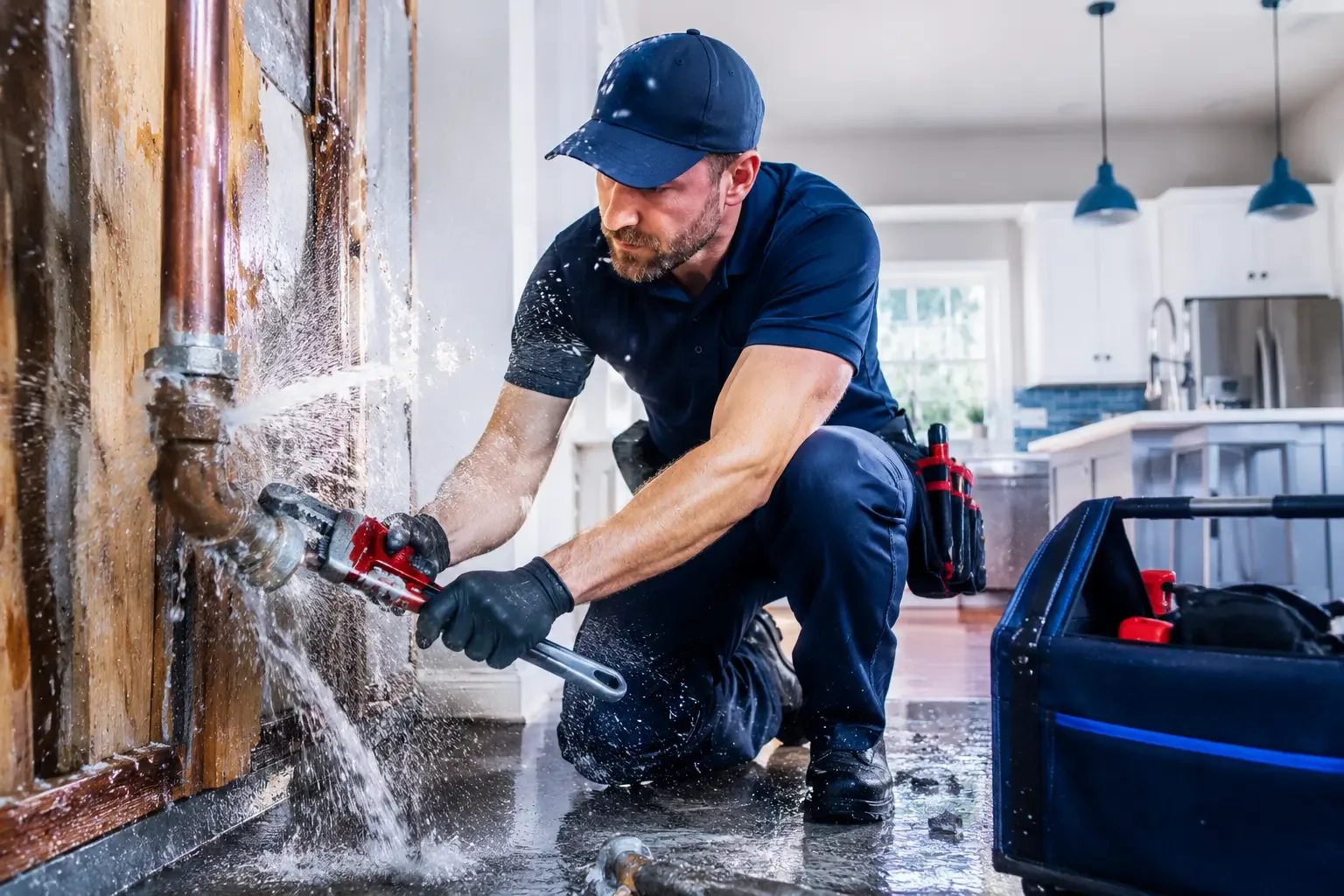 Local emergency pipe repair professionals in Southard, OK